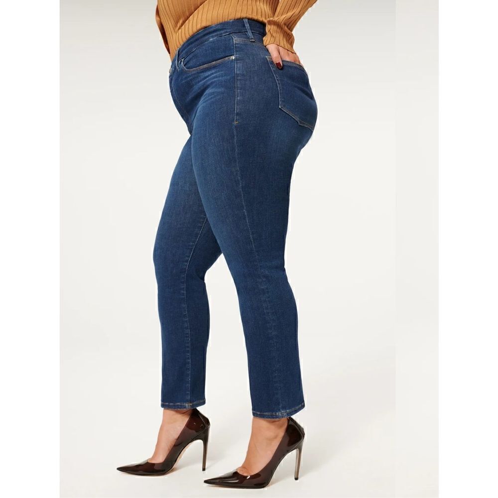 NWT Good American X Calik Denim Good Classic Jeans - Picture 2 of 10